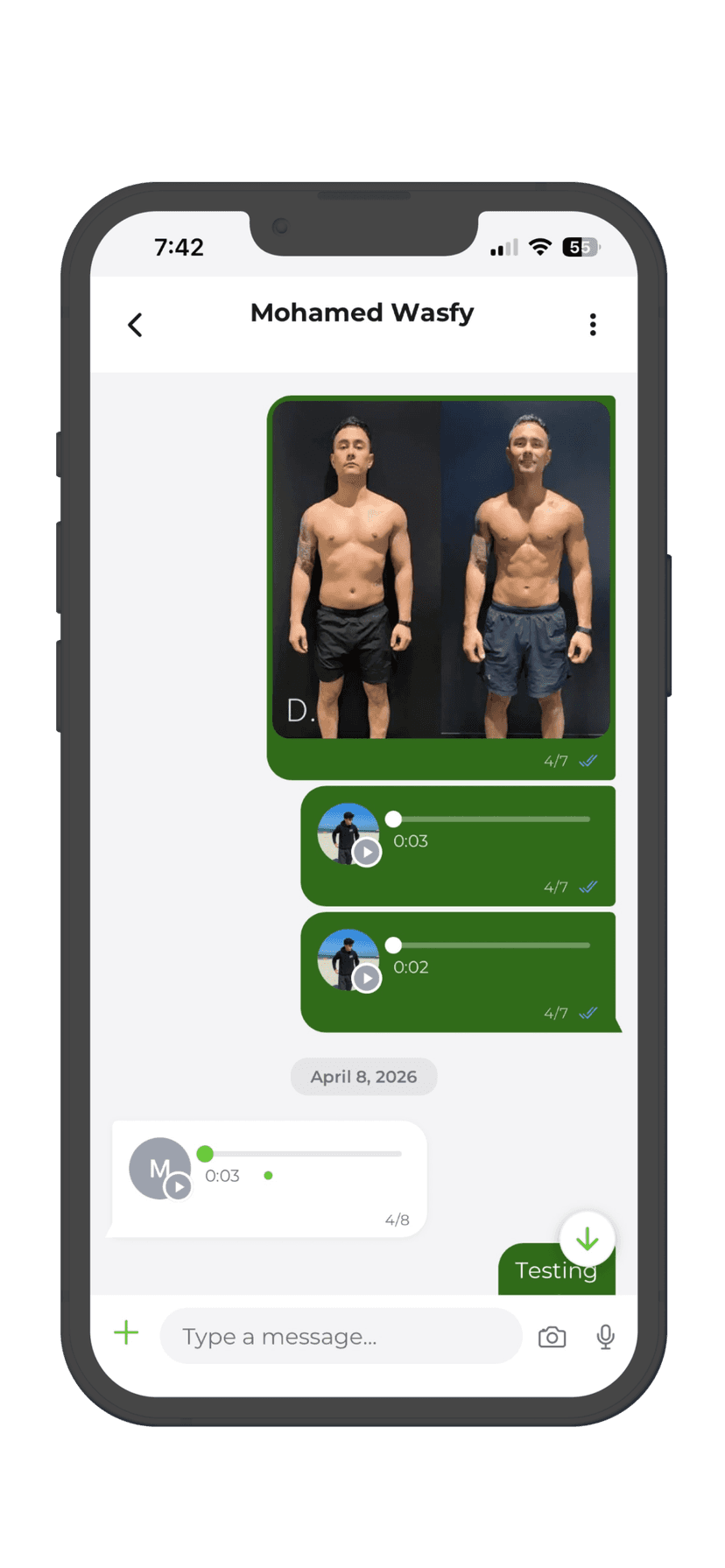 Coach messaging