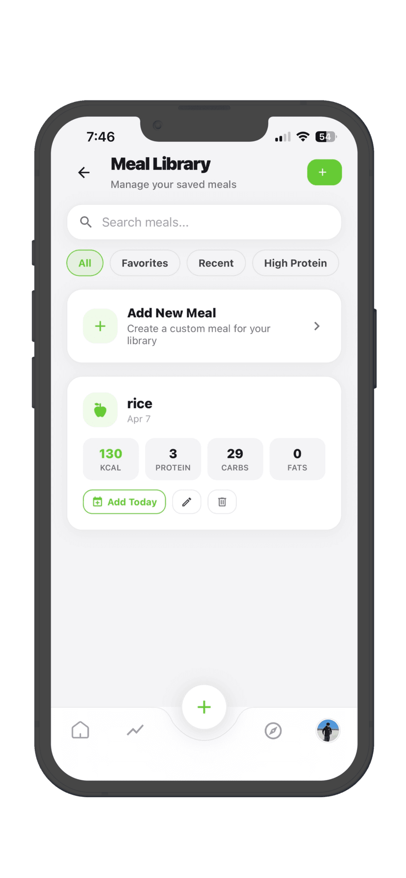 Meal library