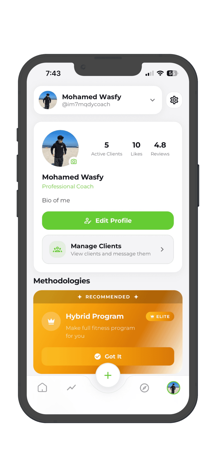 Coach profile